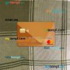 Burundi Access bank mastercard PSD scan and photo taken image, 2 in 1