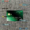 Burundi Africa bank visa card PSD scan and photo-realistic snapshot, 2 in 1