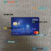 Cabo Verde BAI bank mastercard PSD scan and photo taken image, 2 in 1