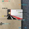 Cameroon Afriland First bank visa card PSD scan and photo-realistic snapshot, 2 in 1