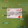 Cameroon UBA bank master debit card PSD scan and photo taken image, 2 in 1