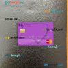 Canada Internationale pour le Centrafrique bank mastercard PSD scan and photo taken image, 2 in 1k