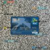 Canada Royal bank (RBC) visa debit card PSD scan and photo-realistic snapshot, 2 in 1