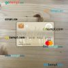 Central African Republic Bank of Central African States (BEAC) bank mastercard PSD scan and photo taken image, 2 in 1