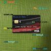 Chile Banco de Chile bank visa card PSD scan and photo-realistic snapshot, 2 in 1