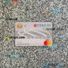 China Citic bank corp bank master debit card PSD scan and photo taken image, 2 in 1