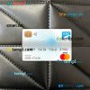 China Industrial and commercial bank master debit card PSD scan and photo taken image, 2 in 1