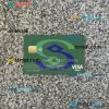 China Minsheng bank visa card PSD scan and photo-realistic snapshot, 2 in 1