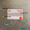 Colombia Scotiabank colpatria bank master debit card PSD scan and photo taken image, 2 in 1
