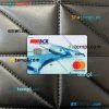 Costa Rica The Bank of Costa Rica master debit card PSD scan and photo taken image, 2 in 1, version 2