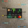 Croatia OTP bank master debit card PSD scan and photo taken image, 2 in 1