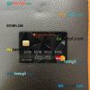 Croatia Zagrebacka bank mastercard PSD scan and photo taken image, 2 in 1