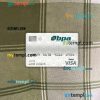 Cuba Banco popular de ahorro (bpa) bank visa debit card PSD scan and photo-realistic snapshot, 2 in 1