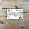 Dominica National bank of dominica bank master debit card PSD scan and photo taken image, 2 in 1