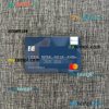 Dominican Republic Banco Vimecan mastercard PSD scan and photo taken image, 2 in 1