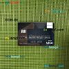 Dominican Republic Banco Vimecan visa card PSD scan and photo-realistic snapshot, 2 in 1
