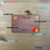 Ecuador Central bank mastercard PSD scan and photo taken image, 2 in 1