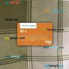 Egypt Bank of Alexandria visa debit card PSD scan and photo-realistic snapshot, 2 in 1