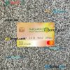 Egypt National bank mastercard PSD scan and photo taken image, 2 in 1
