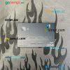 Equatorial Guinea BGFI Bank visa debit card PSD scan and photo-realistic snapshot, 2 in 1