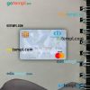 Equatorial Guinea Commerical bank Guinee Equatoriale mastercard PSD scan and photo taken image, 2 in 1