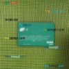 Estonia Bigbank visa debit card PSD scan and photo-realistic snapshot, 2 in 1
