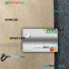 Finland Aktia Savings Bank mastercard PSD scan and photo taken image, 2 in 1