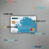 Finland Danske bank mastercard PSD scan and photo taken image, 2 in 1
