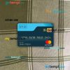 Finland Evli bank mastercard PSD scan and photo taken image, 2 in 1