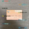 Georgia Bank of Georgia visa debit card PSD scan and photo-realistic snapshot, 2 in 1