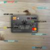 Georgia Liberty bank mastercard platinum PSD scan and photo taken image, 2 in 1