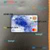 Georgia TBC bank mastercard PSD scan and photo taken image, 2 in 1