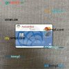 Germany ProCredit Bank MasterCard PSD scan and photo taken image, 2 in 1