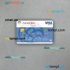 Germany ProCredit Bank VISA Business PSD scan and photo-realistic snapshot, 2 in 1
