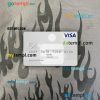 Germany Sparkasse visa card PSD scan and photo-realistic snapshot, 2 in 1