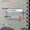 Germany UniCredit Bank MasterCard Credit Card PSD scan and photo taken image, 2 in 1