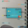 Guatemala Banco Agromercantil mastercard PSD scan and photo taken image, 2 in 1