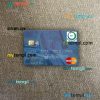Guinea Bissau Banco Da Uniao mastercard PSD scan and photo taken image, 2 in 1