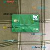 Guinea Bissau Banco Da Uniao visa debit card PSD scan and photo-realistic snapshot, 2 in 1