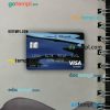 Guinea Fibank visa classic card PSD scan and photo-realistic snapshot, 2 in 1