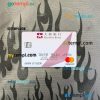 Hong Kong Dah Sing Bank mastercard PSD scan and photo taken image, 2 in 1
