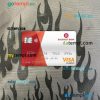 Hungary Budapest bank visa classic card PSD scan and photo-realistic snapshot, 2 in 1
