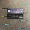 India Axis bank visa signature card PSD scan and photo-realistic snapshot, 2 in 1