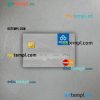 India Indian Overseas Bank mastercard PSD scan and photo taken image, 2 in 1