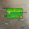 India Punjab and Sind Bank mastercard PSD scan and photo taken image, 2 in 1