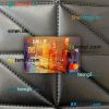 Indonesia bank Negara indonesia (BNI) mastercard PSD scan and photo taken image, 2 in 1