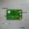 Iraq Rafidain bank mastercard PSD scan and photo taken image, 2 in 1