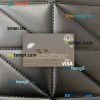 Iraq Rasheed Bank visa debit card PSD scan and photo-realistic snapshot, 2 in 1