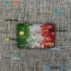 Italy Cassa Depositi e Prestiti bank visa classic card PSD scan and photo-realistic snapshot, 2 in 1