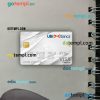 Italy UBI bank visa platinum card PSD scan and photo-realistic snapshot, 2 in 1
